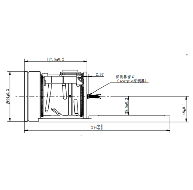 Drawings of 15 300mm lens
